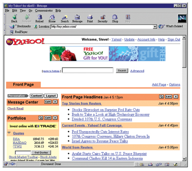 《圖一　My Yahoo!》