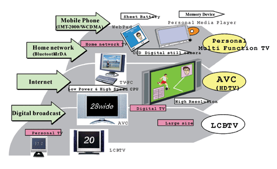 《圖五　Diversity of LCD-TVs》