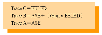 《公式二:Trace C＝EELED》