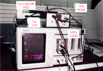 《图三 Tektronix11801C+SD24取样示波器》