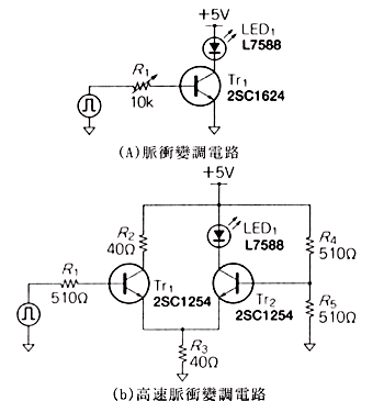 《圖十四　LED的驅動電路》