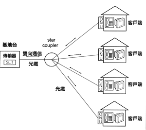 《圖十四　star coupler的應用實例》