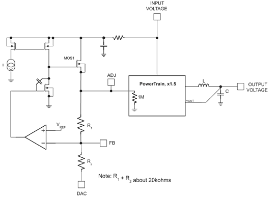 《圖三　TPS62300參考電壓放大器》