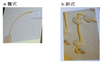 《图六 单模光纤弯曲半径新旧比较》