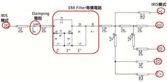 《图九 传送线路模式实例》