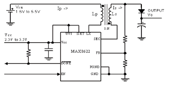 《图三 MAX8622充电电路》