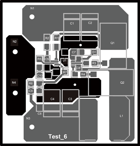 《图十四 Test_6 PCB》