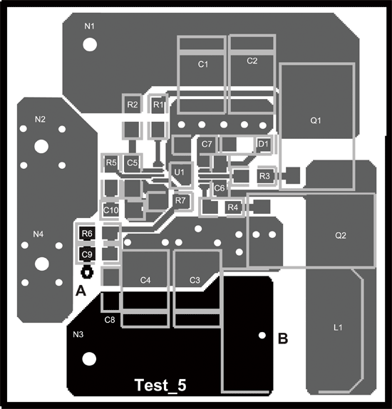 《圖二十一　Test_5 PCB》