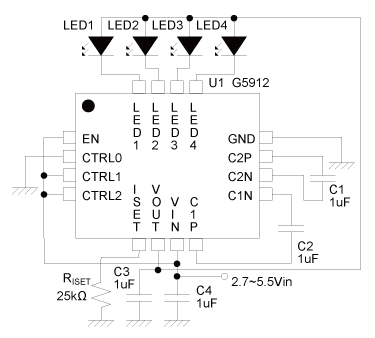 《圖三　G5912標準應用電路》