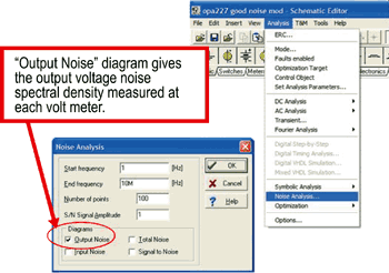 《图三 执行「Noise Analysis」功能》