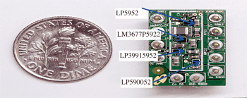 《图五 DVB-H 模块的65mm2 供电解决方案》