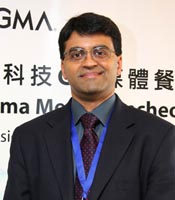 《圖七  捷碼執行長Rajeev Madhavan 先生表示，過去類比設計最大的問題就是沒有辦法做到「IP reuse」和「Design reuse」，導致設計時程相當冗長，不符合市場需求。》