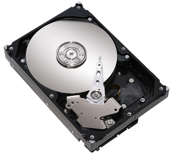 《图一 Barracuda 7200.9硬盘，仍采用纵向录写技术/Barracuda 7200.9hard drive which adopted longitudinal recording technology.》