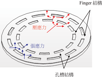 《图十三 应力消除结构示意图》