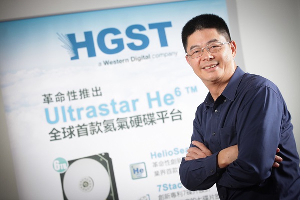 图一 : HGST台湾及上海区总经理陈玟生