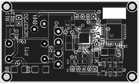 圖9 : PCB Layout完成電路圖