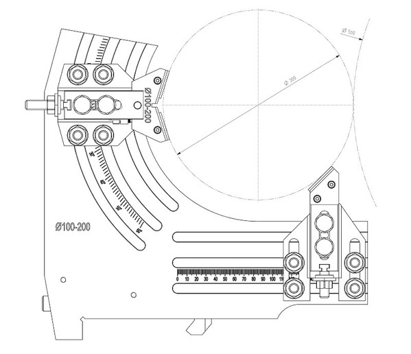 圖3 :  STUDER 環形研磨夾治具範例