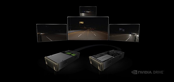 图4 :  NVIDIA DRIVE Constellation运算平台。 (Source: NVIDIA)