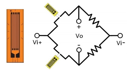 圖9 : 應變規電路