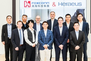 图一 : 贺利氏与富士康签署战略合作备忘录，携手打造5G技术的未来