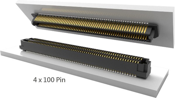 圖5 : COM-HPC定義了400接腳的連接器。(source：Kontron)