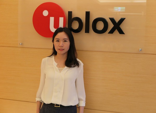 圖二 : u-blox商業開發經理陳曉誾