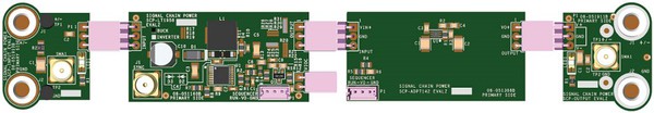 圖9 : 使用開關穩壓器板、LDO板、輸入和輸出板的電源配置示例