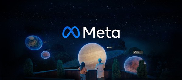 圖一 :  Facebook更名為Meta，宣告元宇宙（Metaverse）時代來臨。(Source：Meta官網)