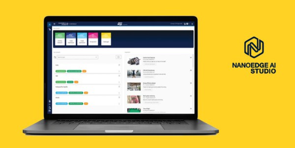 圖一 : NanoEdge AI Studio V3自動化機器學習工具