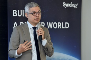 圖一 : Synology 台灣事業處總經理李乾瑋