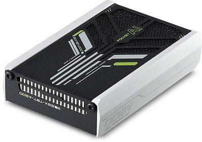 图二 : 凌华推出的Pocket AI袖珍型携带式Nvidia RTX A500 GPU。(source：凌华)