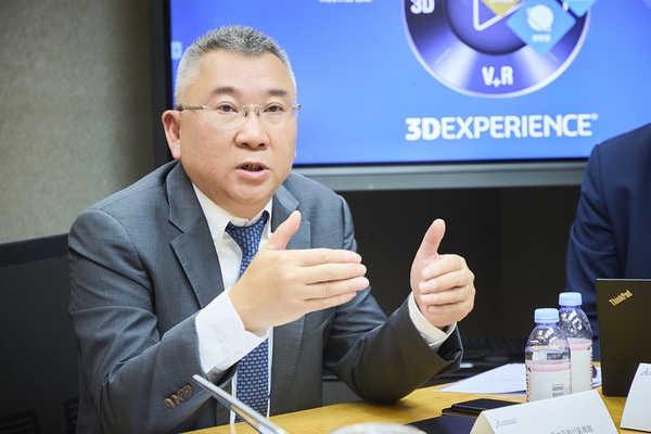 图二 : 达梭系统亚太区执行??总裁Samson Khaou（source:达梭系统）