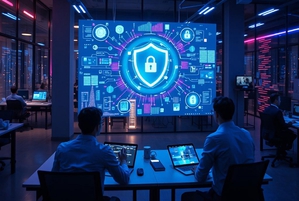 圖一 : 全新品牌識別展現公司轉型致力為企業回應挑戰，全新品牌定位使TrendAI的資安方案更貼近現代企業的風險管理模式。