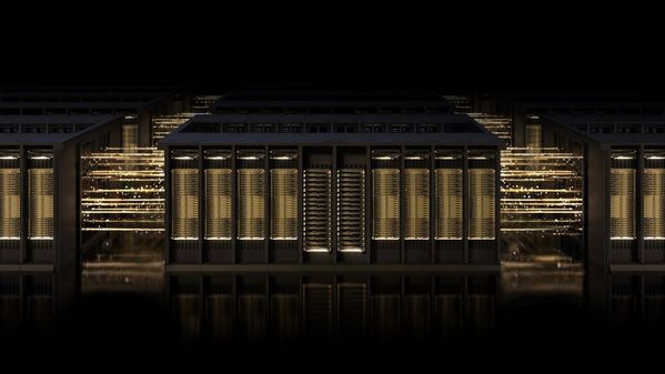 圖一 : NVIDIA Spectrum-X 開放式 AI 原生乙太網路網狀架構樹立兆級 AI 標準，並加入 MRC 支援