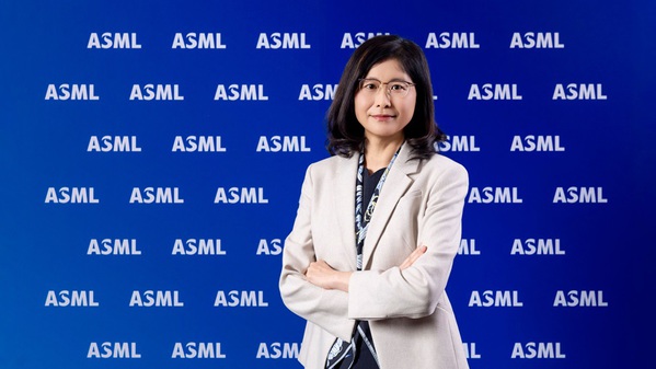 圖一 :   艾司摩爾（ASML）副總裁暨台灣總經理汪佳慧