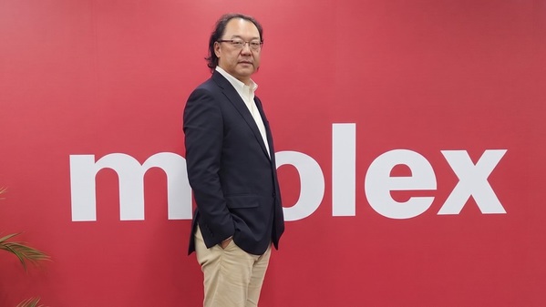 圖一 :   Molex莫仕台灣及全球EMS銷售副總裁周善慶