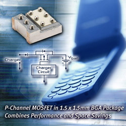 快捷-BGA封裝低電壓P通道MOSFET