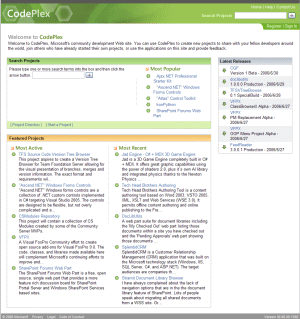 CodePlex首頁 (HDC)