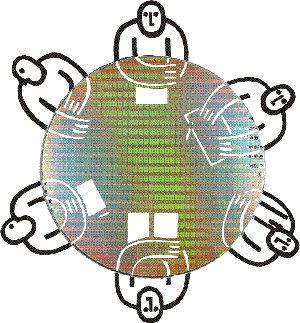 半导体生产的群聚效应明显，是台湾业者的竞争优势。 (Source：HDC)