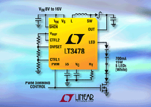 Linear LT3478及LT3478-1