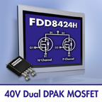 互補型40V MOSFET