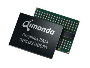 1Gigabit GDDR3記憶體元件