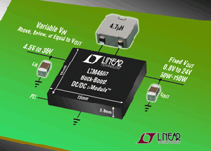 Linear升降压DC/DC uModule稳压模块效率达97% BigPic:315x225