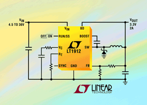 Linear發表新3mmx3mm DFN封裝DC/DC轉換器