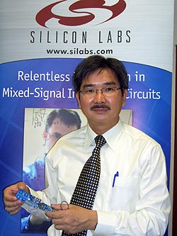 Silicon Labs亞太區MCU行銷經理彭志昌