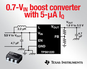 2 MHz DC/DC升压转换器