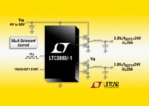 LInear推出高压双组输出同步降压DC/DC控制器 BigPic:315x225