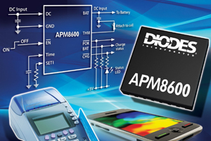 Diodes推出可编程的电池充电器