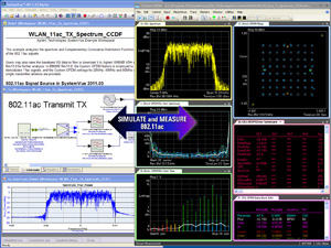 安捷伦针对无线通信领域提供802.11ac设计与分析支持