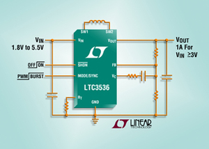 Linear新同步升降壓DC/DC轉換器延長電池續航力 BigPic:315x225